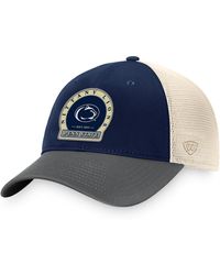 Top Of The World - Penn State Nittany Lions Refined Trucker Adjustable Hat - Lyst