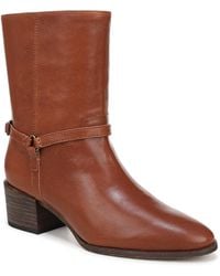Franco Sarto - Kian Round Toe Pull On Short Boots - Lyst