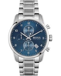 mens hugo boss navigator gq edition chronograph watch 1513538