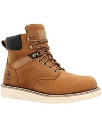 Georgia Boot - Core 37 6" Waterproof Wedge Work Boot - Lyst