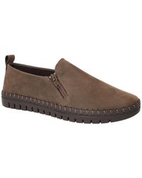 Easy Street - Astoria Zip-up Flats - Lyst