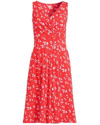 Lands' End - Petite Fit And Flare Dress - Lyst