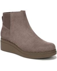 LifeStride - Dubliner Wedge Zip Short Boots - Lyst