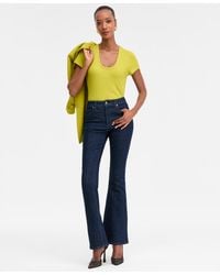 INC International Concepts - High-rise Flare-leg Jeans - Lyst