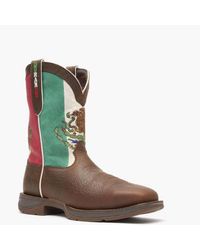 Durango - Rebel By Steel Toe Mexico Flag Western Boot - Lyst