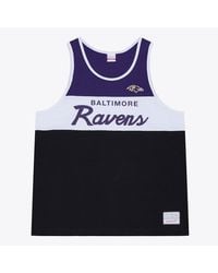Mitchell & Ness - Black/purple Baltimore Ravens Head Coach Tank Top - Lyst