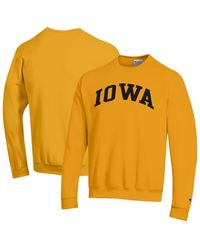Champion - Iowa Hawkeyes Basic Arch Fleece Pullover Sweatshirt - Lyst
