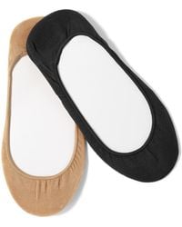 Hue - Hidden Cotton No Show 4 Pack Socks - Lyst