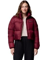 Columbia - Puffect Cropped Jacket - Lyst