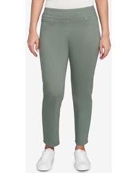Ruby Rd. - Petite Soft Denim Faux Pocket Pants - Lyst