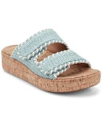 Earth - Sprinti Round Toe Platform Footbed Sandals - Lyst