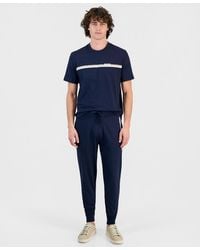 BOSS - French Terry Cotton Authentic Drawstring Pants - Lyst
