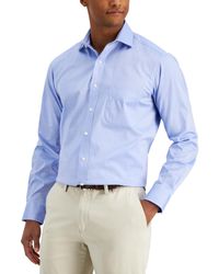 Club Room - Regular Fit Pinpoint Dress Shirt - Lyst