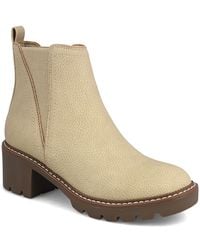 MIA - Paula Chelsea Stacked Heel Booties - Lyst