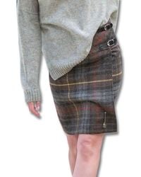 Celtic & Co. - The British Celt Kilt Plaid A-line Wool Skirt - Lyst