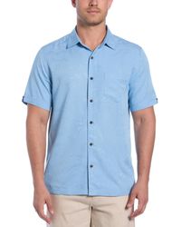 Cubavera - Palm Print Short-sleeve Button-down Shirt - Lyst