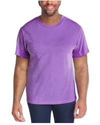 Kingsize - Big & Tall No Sweat Longer-length Short Sleeve Crewneck Tee - Lyst