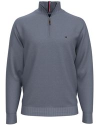Tommy Hilfiger - Signature Solid Quarter-zip Sweater - Lyst