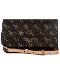 Guess - Noelle Ii Logo Crossbody Flap Bag - Lyst