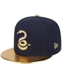KTZ - Navy/gold Philadelphia Union 15th Anniversary 9fifty Snapback Hat - Lyst