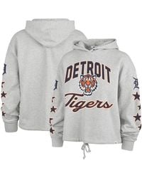 '47 - Detroit Tigers Plus Size Starry Eye Hoodie - Lyst