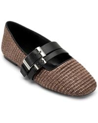 DKNY - Dade Almond Toe Ballet Flats - Lyst