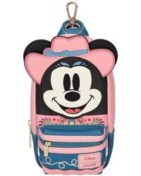 Loungefly - Minnie Mouse Western Mini Backpack Pencil Case - Lyst