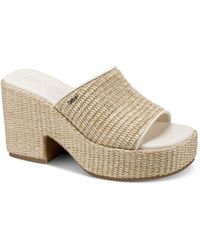 DKNY - Maxenor Platform Sandals - Lyst