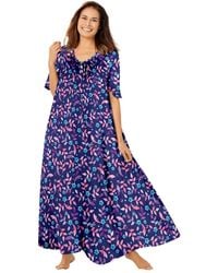 Only Neccessities - Only Necessities Sweeping Printed Lounger - Lyst