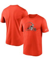 Nike - Cleveland Browns Logo Essential Legend Performance T-shirt - Lyst