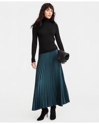 Marella - Emmastrale Pleated A-line Midi Skirt - Lyst