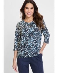 Olsen - Modern Animal Print T-shirt - Lyst