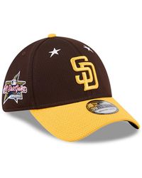 KTZ - Brown/gold San Diego Padres 2025 Mlb All-star Game 39thirty Flex Hat - Lyst