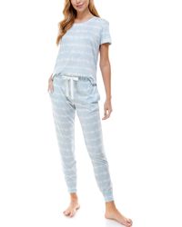 Roudelain - Scoop Neck T-shirt & jogger Pants Pajama Set - Lyst