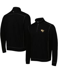 Tommy Bahama - Wake Forest Demon Deacons Tobago Bay Tri-blend Half-zip Pullover - Lyst
