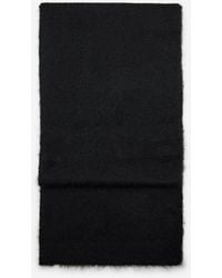 Mango - Plain Knitted Scarf - Lyst
