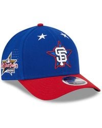 KTZ - Blue/red San Francisco Giants 2025 Mlb All-star Game Workout 9forty M-crown Adjustable Hat - Lyst