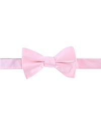 Trafalgar - Sutton Solid Color Silk Bow Tie - Lyst