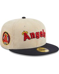 KTZ - California Angels Cooperstown Collection Corduroy Classic 59fifty Fitted Hat - Lyst