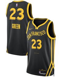 Nike - Draymond Green Golden State Warriors Swingman Jersey - Lyst
