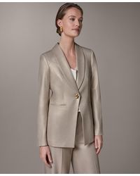 Donna Karan - Shawl Collar Jacket - Lyst