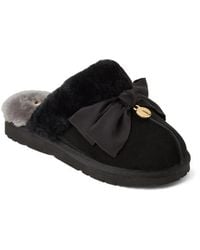 Dearfoams - Fireside By Sydney Dream Bow Scuff Slippers - Lyst