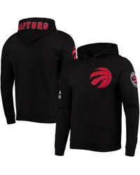 Toronto Raptors Pro Standard Triple Black Gloss Pullover Hoodie