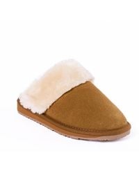 Minnetonka - Carefree Scuff Slippers - Lyst