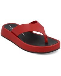 MIA - Pamelia Thong Round Toe Sandals - Lyst