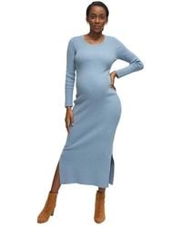 Ingrid & Isabel - Ingrid + Isabel Maternity Long Sleeve Midi Sweater Dress - Lyst