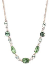 Givenchy - Crystal Frontal Necklace - Lyst