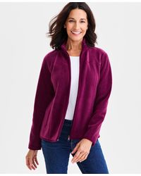 Style & Co. - Polar Fleece Jacket - Lyst