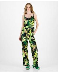 BarIII - Printed Cowlneck Camisole Top Drawstring Waist Pull On Pants Created For Macys - Lyst