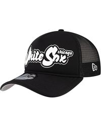 KTZ - Chicago White Sox Retro Bold A-frame Trucker 9forty Adjustable Hat - Lyst